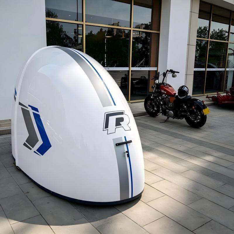 あらゆるサイズのカスタム屋外バイク駐車場、防水ファイバーグラ - Outdoor Furniture Store のレビューと価格