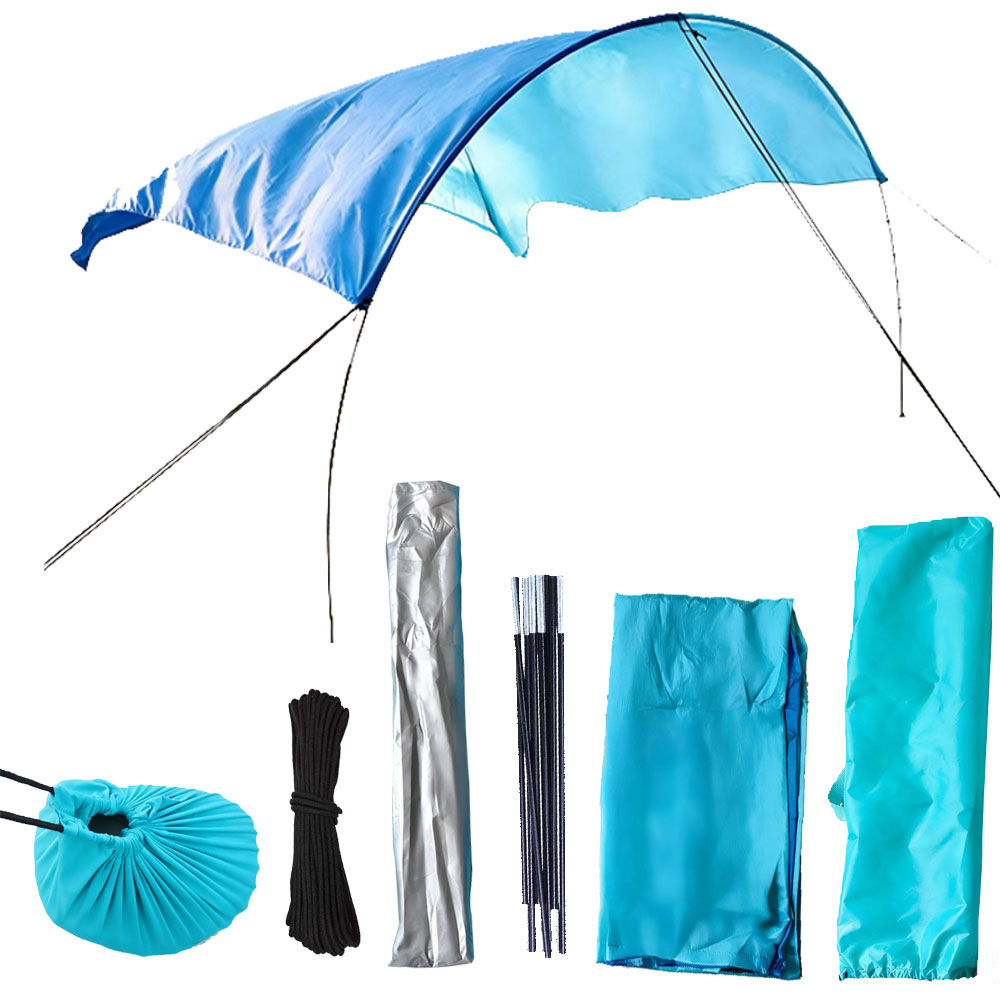 ポータブルビーチキャノピーテント軽量日よけシェルターUV保護 - Sun Sail Shade のレビューと価格