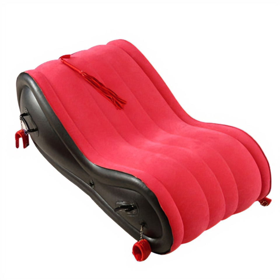 赤いセックス用インフレータブルソファベッド耐荷重EP PVC - Outdoor Furniture Epping のレビューと価格