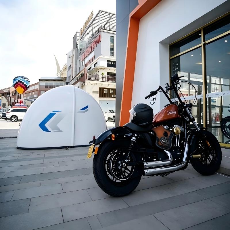 あらゆるサイズのカスタム耐暴風雨バイク用屋外防水ファイバーグ - Outdoor Furniture Store のレビューと価格
