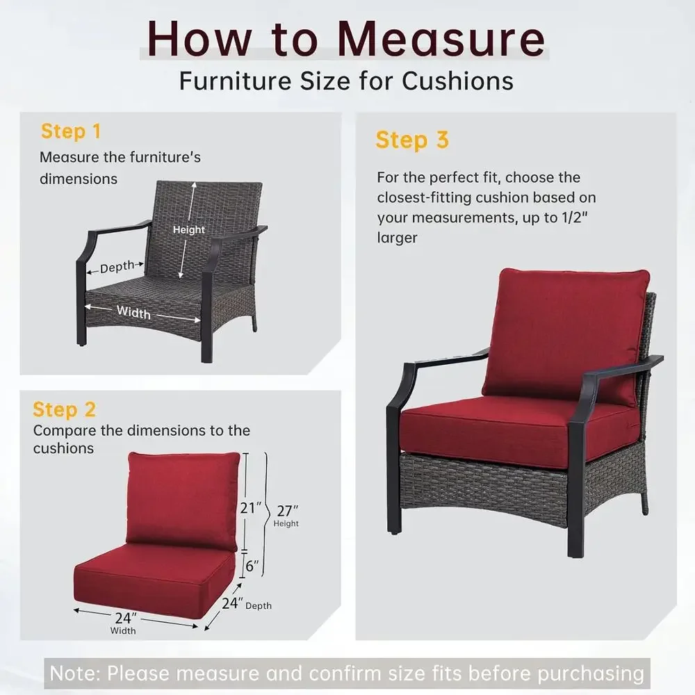 屋外用シートクッションセット - 4 x 24インチの正方形 - Outdoor Furniture Cushions 24 X 24 のレビューと価格
