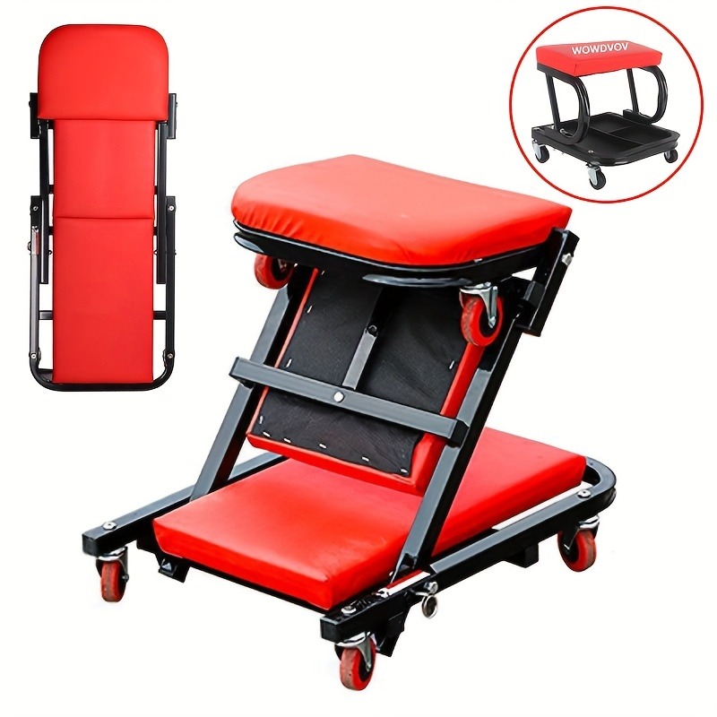 2-in-1 折りたたみ式ツールスツール、メンテナンス用リク - Outdoor Furniture Store のレビューと価格