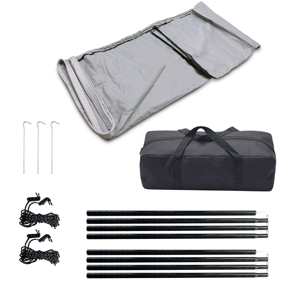 3x2.4m屋外キャンプ用オーニングキット 210Dオックス - Sun Sail Shade のレビューと価格